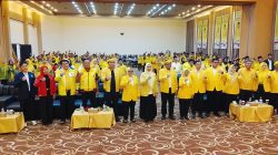 Terpilih Aklamasi, Fiven Sumanti kembali Jabat Ketua DPD II Partai Golkar Bintan
