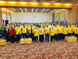 Terpilih Aklamasi, Fiven Sumanti kembali Jabat Ketua DPD II Partai Golkar Bintan