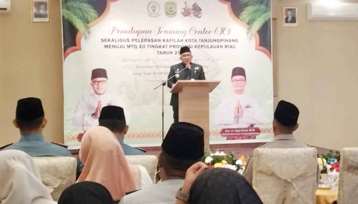 Wali Kota Lis Lepas Kafilah MTQ, Siap Harumkan Nama Tanjungpinang di Tingkat Provinsi.