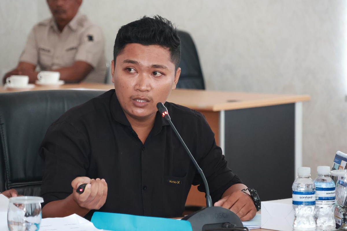 Koordinator Aliansi Nelayan Sebut DKP dan ESDM Kepri Diduga Ikut Tentukan Lokasi Sedimentasi Pasir Laut di Bintan.