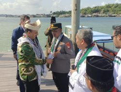 Polsek Tanjungpinang Kota Lakukan Pengamanan Kunjungan Dubes Palestina ke Pulau Penyengat
