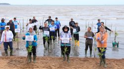 ‎Peringati Hari Mangrove Sedunia 2026, Pemprov Kepri Tanam 1.000 Bibit Bakau di Pulau Dombak