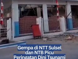 Gempa di NTT Sulsel dan NTB Picu Peringatan Dini Tsunami