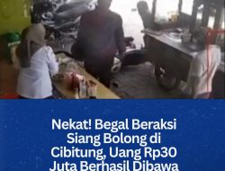 Nekat! Begal Beraksi Siang Bolong di Cibitung, Uang Rp30 Juta Berhasil Dibawa Kabur