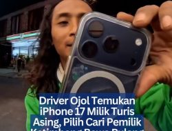 Driver Ojol Temukan iPhone 17 Milik Turis Asing, Pilih Cari Pemilik Ketimbang Bawa Pulang