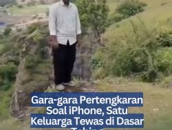 Gara-gara Pertengkaran Soal iPhone, Satu Keluarga Tewas di Dasar Tebing