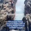 Wisatawan Tewas Terjatuh Saat Selfie di Tebing Pantai Semeti Lombok Tengah