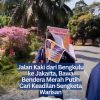 Jalan Kaki dari Bengkulu ke Jakarta, Bawa Bendera Merah Putih Cari Keadilan Sengketa Warisan