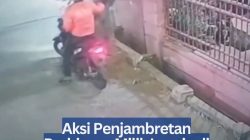 Aksi Penjambretan Perhiasan Milik Lansia di Bandung Terekam CCTV