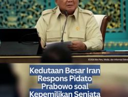 Kedutaan Besar Iran Respons Pidato Prabowo soal Kepemilikan Senjata Nuklir