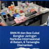 BNN RI dan Bea Cukai Bongkar Jaringan Narkoba Internasional di Batam, 6 Tersangka Diamankan