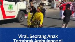 Viral, Seorang Anak Tertabrak Ambulance di Pinrang Saat Karnaval HUT ke-81