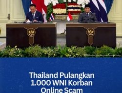 Thailand Pulangkan 1.000 WNI Korban Online Scam