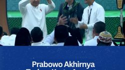 Prabowo Akhirnya Terima Kartu Anggota NU di Muktamar ke-35