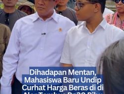 Dihadapan Mentan, Mahasiswa Baru Undip Curhat Harga Beras di Alor Tembus Rp30 Ribu