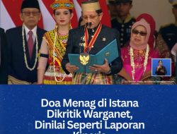 Doa Menag di Istana Dikritik Warganet, Dinilai Seperti Laporan Kinerja