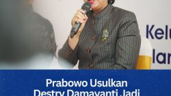 Prabowo Usulkan Destry Damayanti Jadi Calon Tunggal Gubernur BI