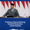 Prabowo: Semua Barang Subsidi Disalurkan Lewat Kopdes