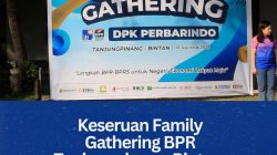 Keseruan Family Gathering BPR Tanjungpinang-Bintan, Ratusan Karyawan Ikuti Beragam Permainan