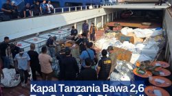 Kapal Tanzania Bawa 2,6 Ton Sabu Cair Dicegat di Perairan Bengkalis