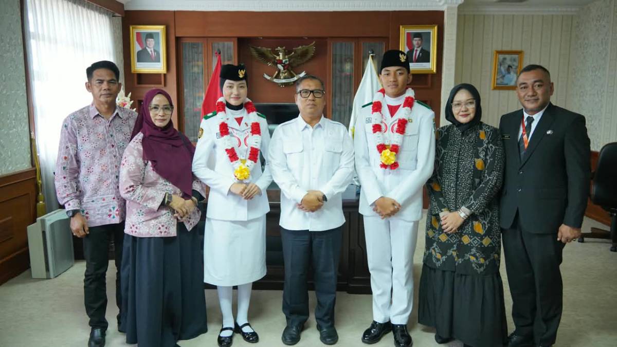Bikin Bangga, Wagub Nyanyang Sambut Dua Pelajar Wakili Kepri di Paskibraka Nasional 2026.