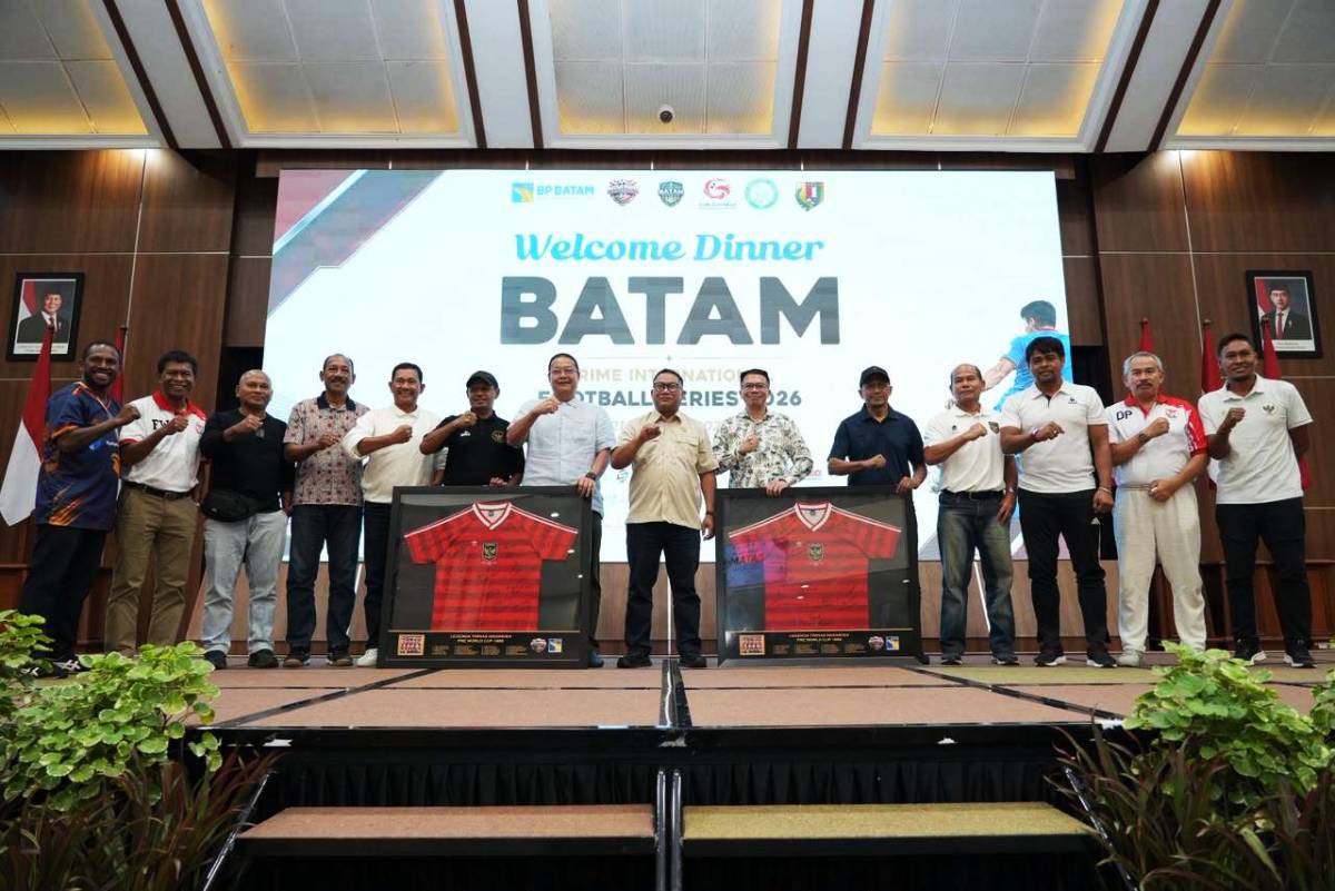 Dorong Kebangkitan Sepak Bola Batam, BP Batam Sambut Tim Batam Prime International Football Series 2026.