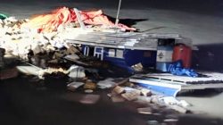 Diduga Bocor di As Propeller, KM Ardian Syahputra Tenggelam di Pelabuhan Indora Karimun.