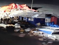 Diduga Bocor di As Propeller, KM Ardian Syahputra Tenggelam di Pelabuhan Indora Karimun