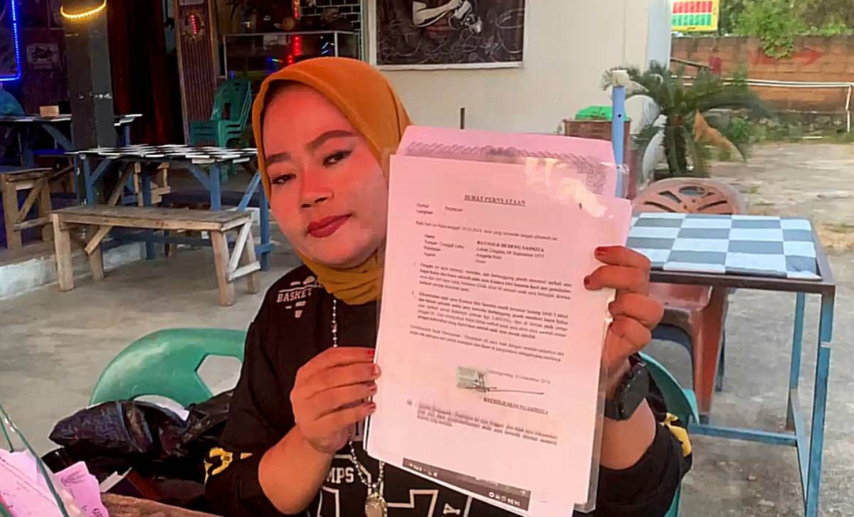 Perjuangkan Hak Anaknya, Elida Adukan Masalah ke Sejumlah Lembaga Mulai dari Propam Hingga Kompolnas.
