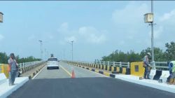 Dua Jembatan Rampung Pemeliharaan, Jalan Lintas Barat Bintan Kembali Dibuka.