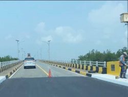 Dua Jembatan Rampung Diperbaiki, Jalan Lintas Barat Bintan Kembali Dibuka