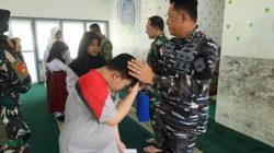 Mohon Doa Kesuksesan Latihan Operasi Terintegrasi 2026, TNI AL Gelar Doa Bersama dan Santuni Anak Yatim di dabo Singkep.