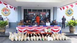 Penyelundupan Pasir Timah Ilegal Digagalkan, TNI AL Selamatkan Potensi Kerugian Rp1,33 Miliar