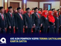 610 ASN Pemprov Kepri Terima Satyalancana Karya Satya