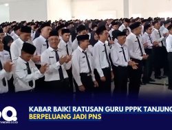 Kabar Baik! 577 Guru PPPK Tanjungpinang Berpeluang Jadi PNS