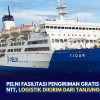 PELNI Fasilitasi Pengiriman Gratis Bantuan ke NTT, Logistik Dikirim dari Tanjungpinang