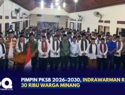 Pimpin PKSB 2026–2030, Indrawarman Rangkul 30 Ribu Warga Minang