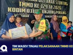 Tim Wasev Tinjau Pelaksanaan TMMD ke-129 di Bintan