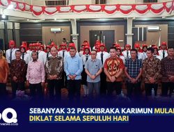 Sebanyak 32 Paskibraka Karimun Mulai Ikuti Diklat Selama Sepuluh Hari