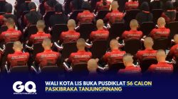 Wali Kota Lis Buka Pusdiklat 56 Calon Paskibraka Tanjungpinang