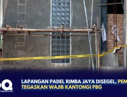 Lapangan Padel Rimba Jaya Disegel, Pemko Tegaskan Wajib Kantongi PBG