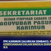 FPK Karimun Salurkan Sembako, Perkuat Kebersamaan dalam Bingkai Bhinneka Tunggal Ika