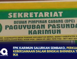 FPK Karimun Salurkan Sembako, Perkuat Kebersamaan dalam Bingkai Bhinneka Tunggal Ika
