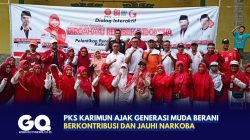 PKS Karimun Ajak Generasi Muda Berani Berkontribusi dan Jauhi Narkoba