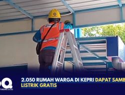 2.050 Rumah Warga di Kepri Dapat Sambungan Listrik Gratis