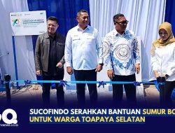 Sucofindo Serahkan Bantuan Sumur Bor untuk Warga Toapaya Selatan
