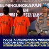 Polresta Tanjungpinang Musnahkan 3 Kilogram Sabu, Gagalkan Jaringan Internasional dan Selamatkan 12 Ribu Jiwa