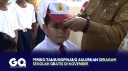 Pemko Tanjungpinang Salurkan Seragam Sekolah Gratis di November