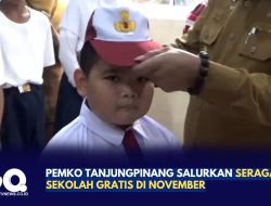 Pemko Tanjungpinang Salurkan Seragam Sekolah Gratis di November
