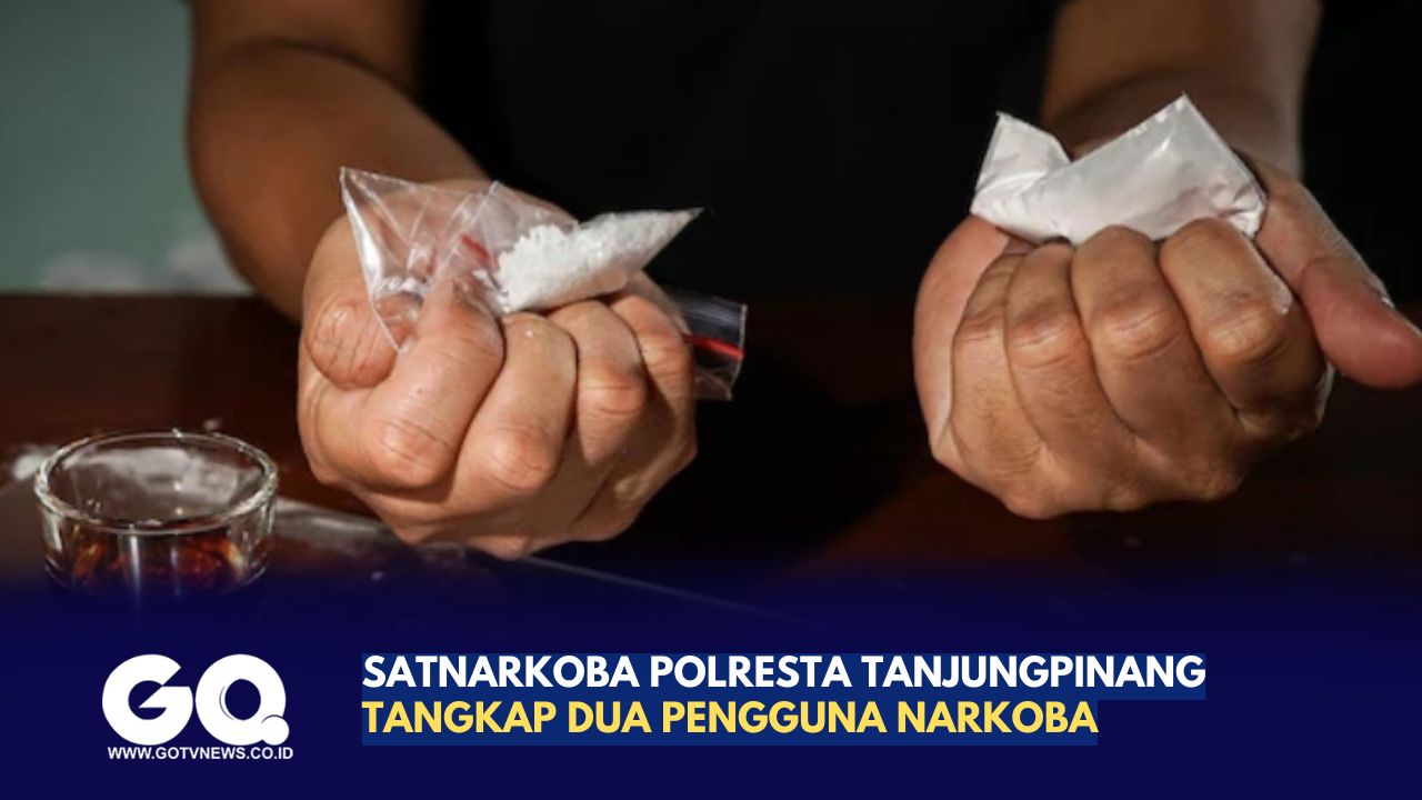 Satnarkoba Polresta Tanjungpinang Tangkap Dua Pengguna Narkoba.